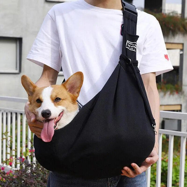 Pet Dog Cat Puppy Carry Bag Carrier Travel Outdoor Shoulder Pouch Sling Backpack - Aimall