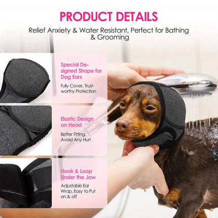 Pet Dog Earmuffs Summer Swimming Waterproof Headgear Noise Reduction Sound
