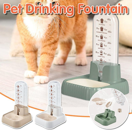 Automatic Cat Water Dispenser Pet Drinking Fountain for Home Hydration Station