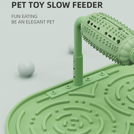 Pet Puzzle Feeder Toy Chew Stress Relief Interactive Roller For Dogs Cats
