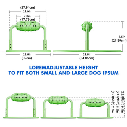 Pet Puzzle Feeder Toy Chew Stress Relief Interactive Roller For Dogs Cats