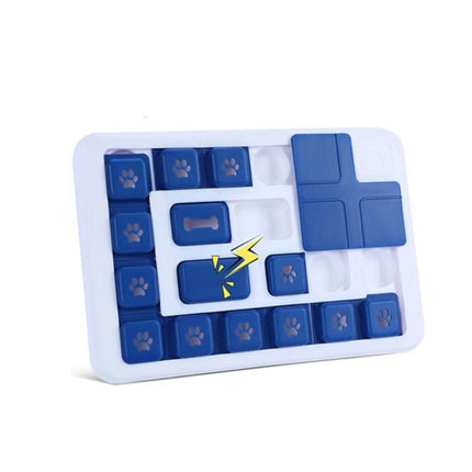 Pet Puzzle Toy Dog Cat Slow Feeder Leaking Sound Making Chew Toy Durable Safe