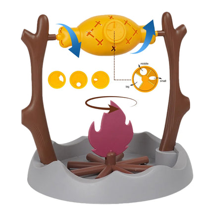 Pet Roast Meat Rolling Shaped Toy Slow Feeding Mental Stimulation for Dogs Cats