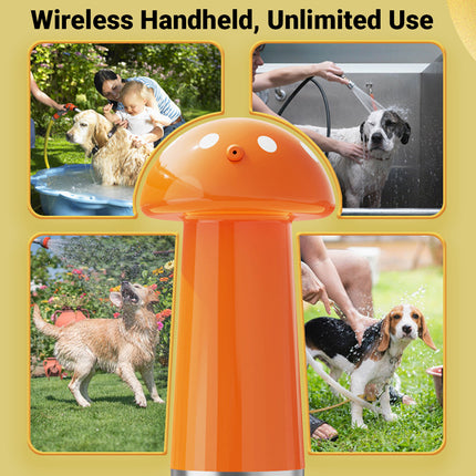 Handheld Pet Shampoo Foamer Dispenser Bottle for Dog Cat Grooming Bath Salon