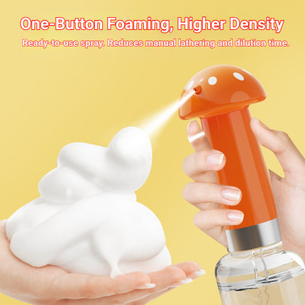 Handheld Pet Shampoo Foamer Dispenser Bottle for Dog Cat Grooming Bath Salon
