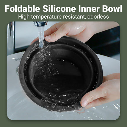 Foldable Pet Dining Food Bowl Table Non Slip for Dogs Cats Home Travel Daily Use