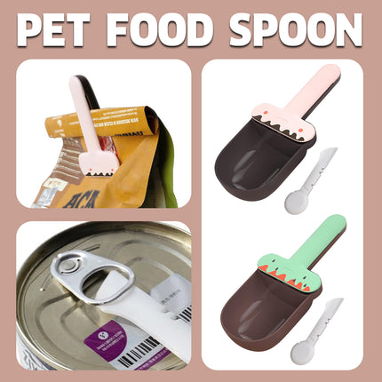 Pet Food Spoon Multifunctional Can Spoon Dog Shovel Ice Cream Cat Spoon Safe