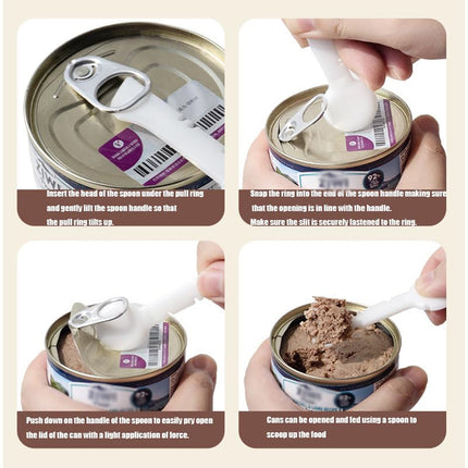 Pet Food Spoon Multifunctional Can Spoon Dog Shovel Ice Cream Cat Spoon Safe