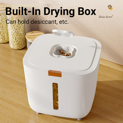 Pet Large Storage Bucket Food Sealed Container Airtight Moisture Proof Durable