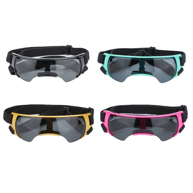 Pet Dog Sunglasses Goggles UV Eye Shield for Small Dogs Outdoor Travel Sunshade