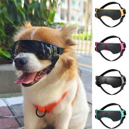 Pet Dog Sunglasses Goggles UV Eye Shield for Small Dogs Outdoor Travel Sunshade