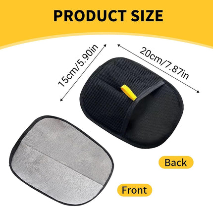 2PCS Dual Direction Pet Static Hair Removal Cleaning Gloves Universal Size