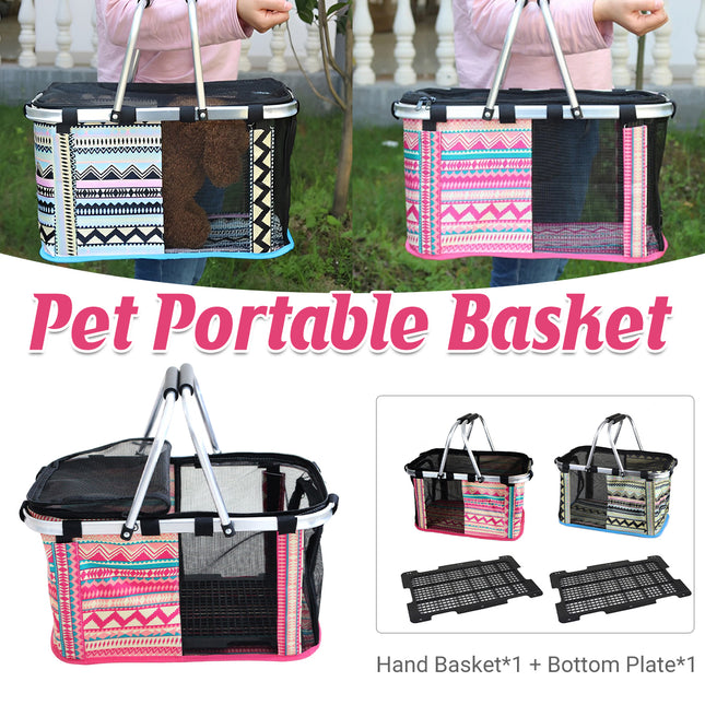 Pet Outdoor Carrying Baskets Portable Cat Dog Travel Bags Pet Carrier Breathable