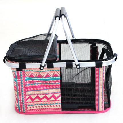 Pet Outdoor Carrying Baskets Portable Cat Dog Travel Bags Pet Carrier Breathable