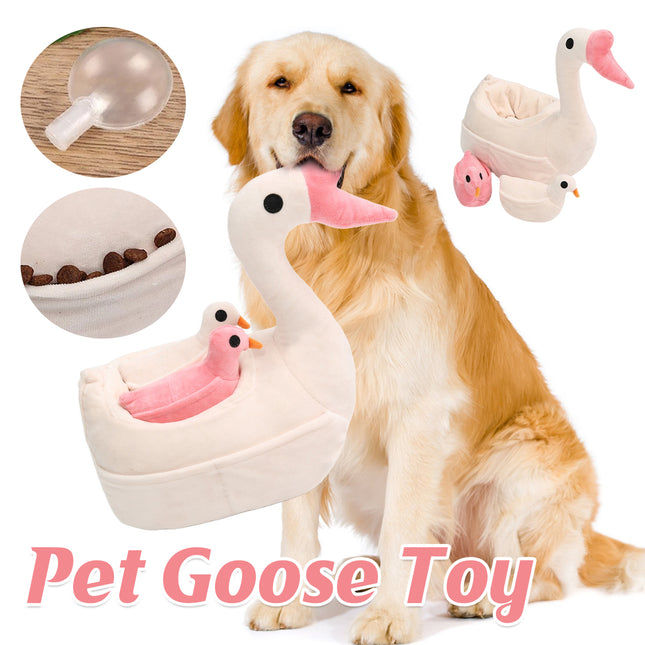 Goose Pet Chew Toy Interactive Bite Resistant Durable for Dogs Puppies Use