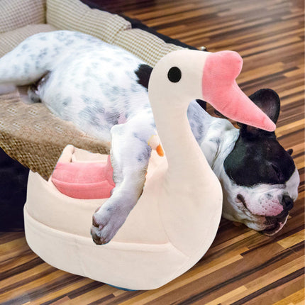 Goose Pet Chew Toy Interactive Bite Resistant Durable for Dogs Puppies Use