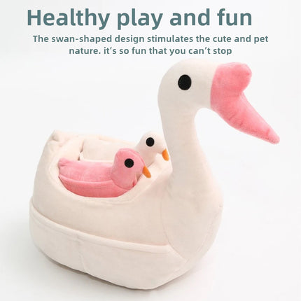 Goose Pet Chew Toy Interactive Bite Resistant Durable for Dogs Puppies Use