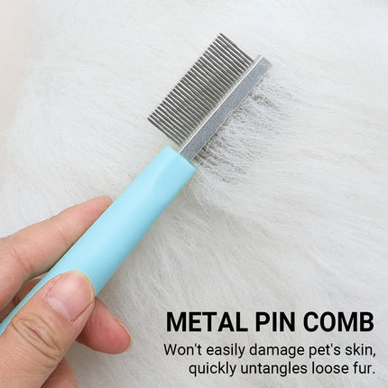 Small Pet Grooming Kit Comb Brush Nail Clipper Set Cat Dog Hair Care Essentials