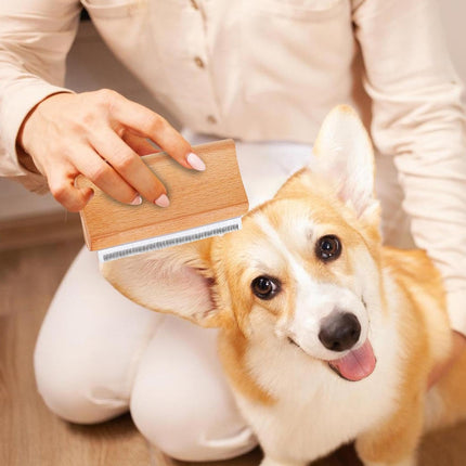 Pet Hair Brush for Dogs Cats Grooming Tool Shedding Brush Long Short Hair Use