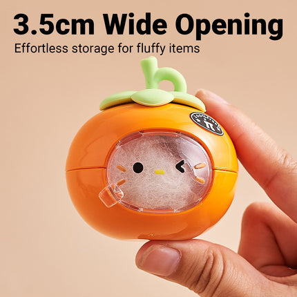 Pet Hair Storage Organizer Transparent Dustproof for Cats Dogs Grooming Decor