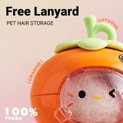 Pet Hair Storage Organizer Transparent Dustproof for Cats Dogs Grooming Decor