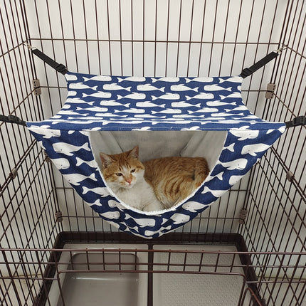 Cat Hammock Hanging Bed Cage Nest Soft Pet House Basket Cat Sleeping Supplies