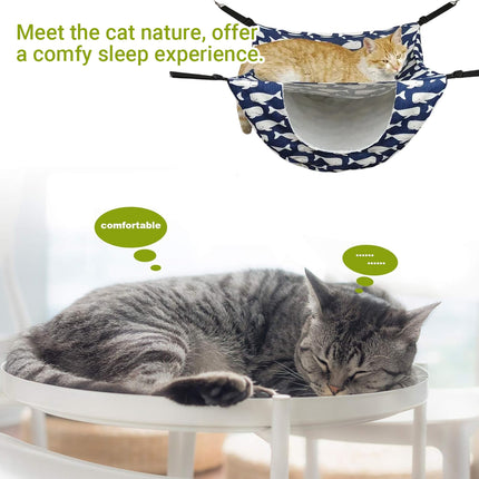 Cat Hammock Hanging Bed Cage Nest Soft Pet House Basket Cat Sleeping Supplies