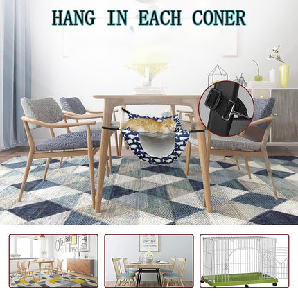 Cat Hammock Hanging Bed Cage Nest Soft Pet House Basket Cat Sleeping Supplies