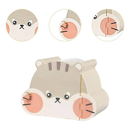 Plastic Hamster Hideout House with Open Door 16cm