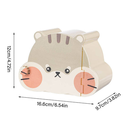 Plastic Hamster Hideout House with Open Door 16cm
