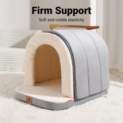 Winter Warm Kennel Mat Three Sided Surround Universal for Cats and Dogs Pet Pad