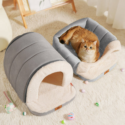 Winter Warm Kennel Mat Three Sided Surround Universal for Cats and Dogs Pet Pad