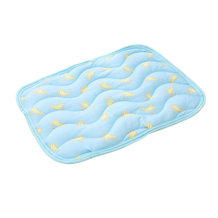 Pet Cooling Mat Ice Silk Summer Bed Pad Breathable Sleeping Cushion for Cats Dog
