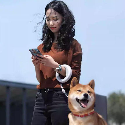 3m Retractable Pet Leash UFO Design Dog and Cat Walking Lead Adjustable Handle