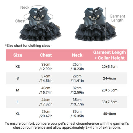 Autumn Winter Pet Dog Cat Dress Faux Leather Sequin Skirt Outfit for Small Dogs