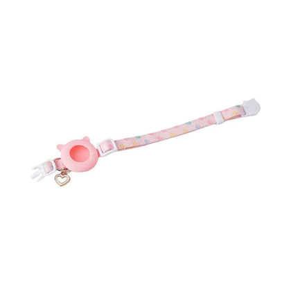 Adjustable Pet Collar Compatible with AirTag Holder for Cats Dogs Anti Breakaway