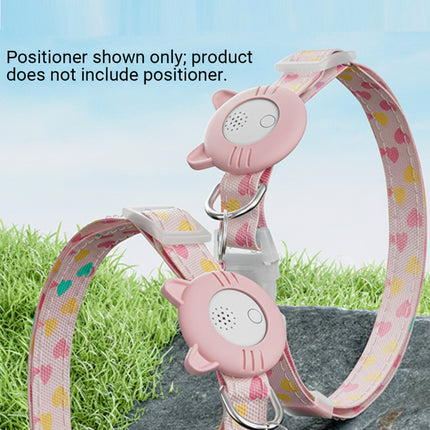 Adjustable Pet Collar Compatible with AirTag Holder for Cats Dogs Anti Breakaway