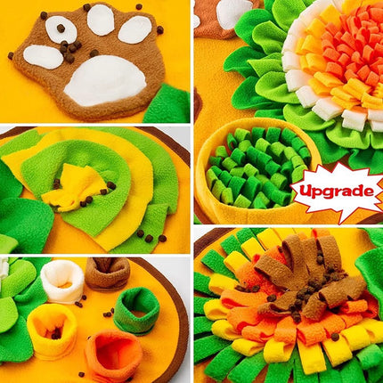 Sniff Pad Dog Energy Consuming Pet Leak Puzzle Toy Hide Snacks Relieve Boredom