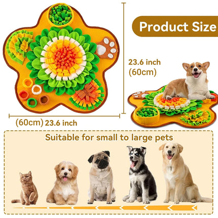 Sniff Pad Dog Energy Consuming Pet Leak Puzzle Toy Hide Snacks Relieve Boredom