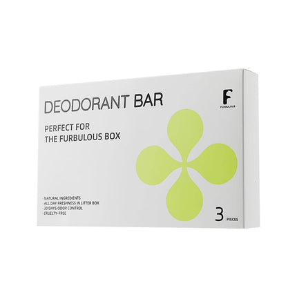 Furbulous Pet Deodorant Bar 3 Piece Litter Box Odour Control Long Lasting