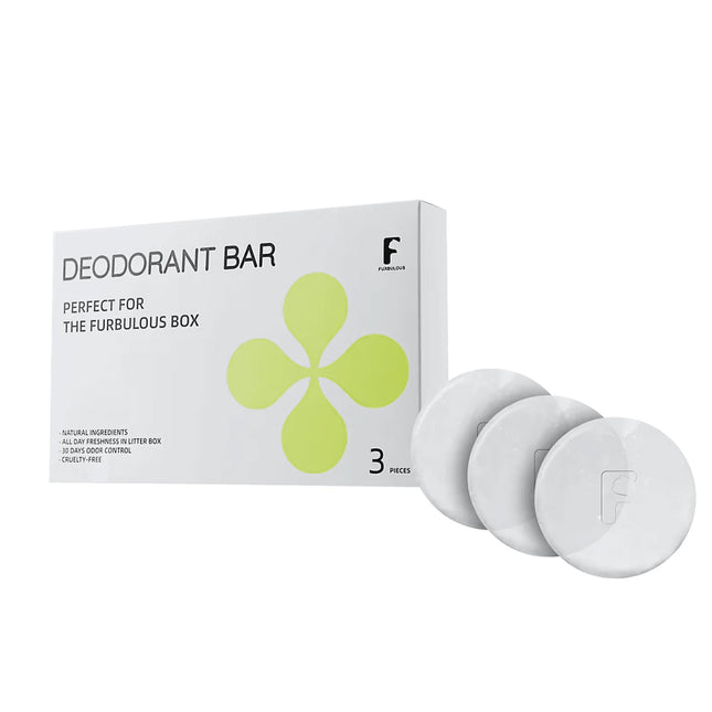 Furbulous Pet Deodorant Bar 3 Piece Litter Box Odour Control Long Lasting
