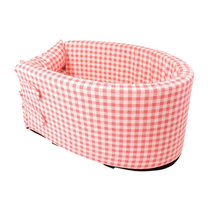 Portable Pet Console Seat for Travel Comfort Small Dog Cat Carrier Bed