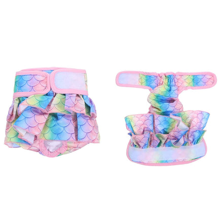 Pet Dog Diapers Female Pants Soft Breathable Underwear Reusable Sanitary Briefs