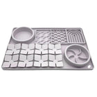 Silicone Pet Slow Food Bowl Tableware Anti Choke Plate Feeding Dish for Pets