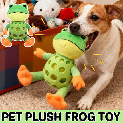 Pet Chew Resistant Teething Squeaky Toy Durable For Dog Cat Puppy Kitten Play