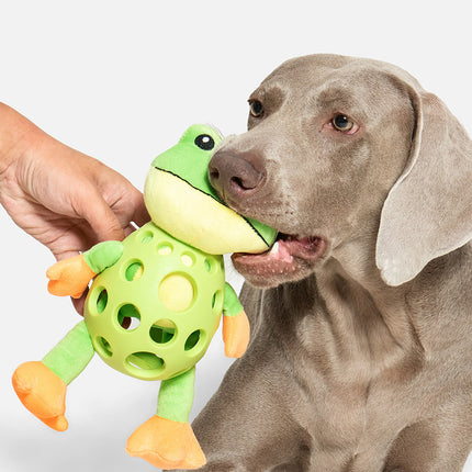 Pet Chew Resistant Teething Squeaky Toy Durable For Dog Cat Puppy Kitten Play