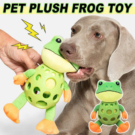Pet Chew Resistant Teething Squeaky Toy Durable For Dog Cat Puppy Kitten Play