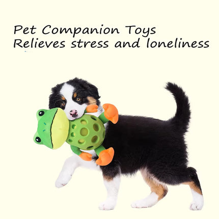 Pet Chew Resistant Teething Squeaky Toy Durable For Dog Cat Puppy Kitten Play