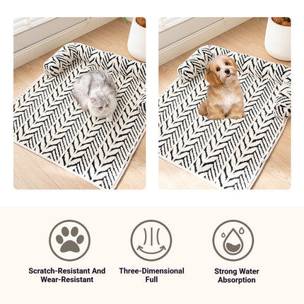 Plush Pet Mat Thickened Anti Slip Cosy Rest Soft Cushion Pad For Dog Cat Puppy