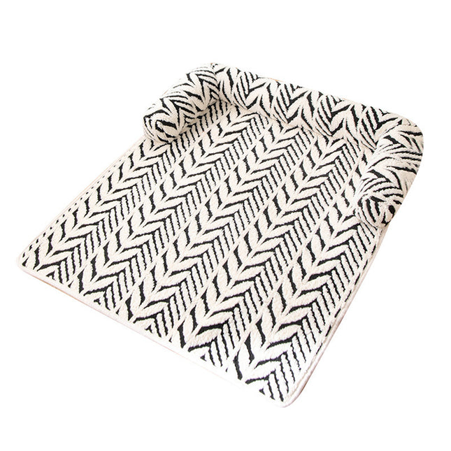 Plush Pet Mat Thickened Anti Slip Cosy Rest Soft Cushion Pad For Dog Cat Puppy